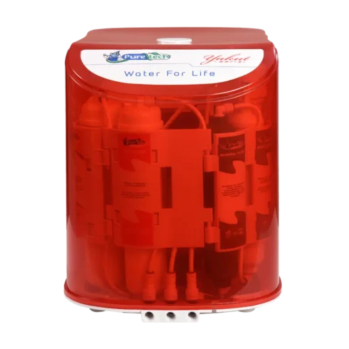 Puretech Yakut Pompalı Su Arıtma Cihazı Kırmızı