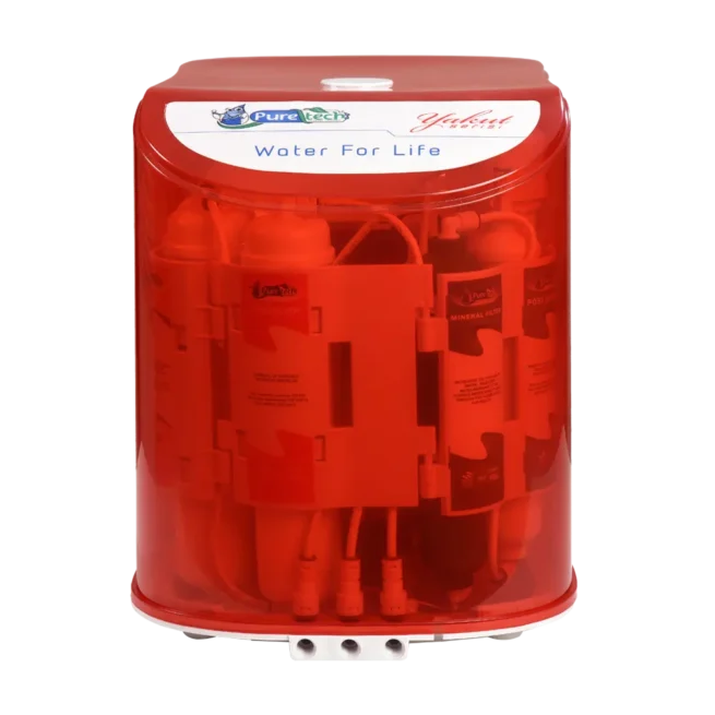 Puretech Yakut Pompalı Su Arıtma Cihazı Kırmızı