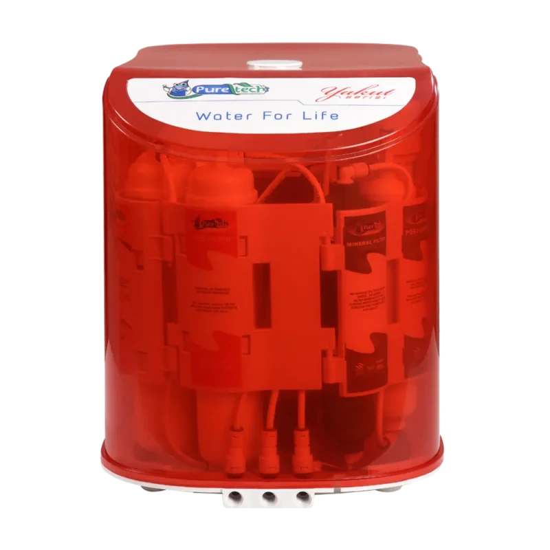 Puretech Yakut Pompalı Su Arıtma Cihazı Kırmızı