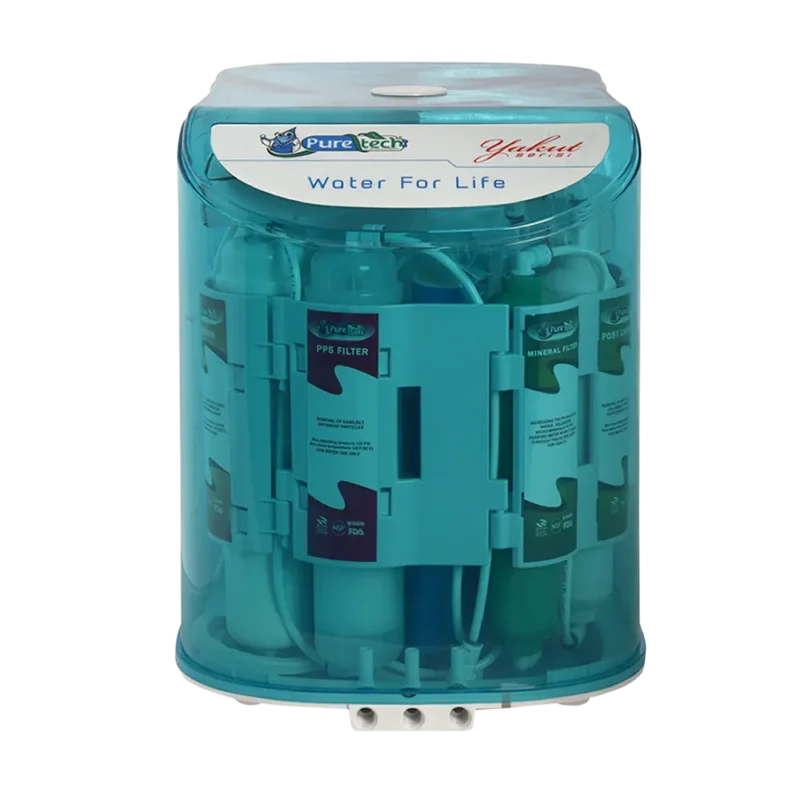 Puretech Yakut Pompsız Su Arıtma Cihazı Turkuaz